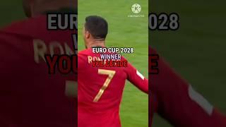 Euro Cup 2028 Winner You Decide  #shorts #football #footballcomedy #soccer #youtube #european