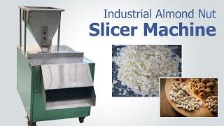 Multi-purpose Almond Slicer for Industrial Use | Peanut Nut Slice Cutter Machine for Sale