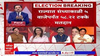 Maharashtra Vidhan Sabha Voting LIVE| Maharashtra Politics| Mahayuti Vs MahaVikas Aghadi | ABP Majha