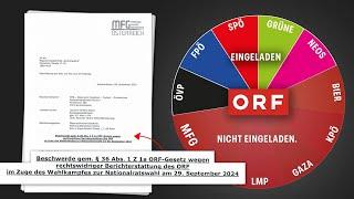 ORF: WIR haben Beschwerde eingelegt!