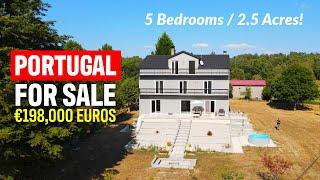 5 Bedroom 2.5 Acre Farm FOR SALE in Pinheiro - Guarda (Central Portugal - Real Estate)