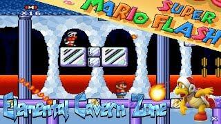 Elemental Cavern Zone - Amazing Super Mario Flash Levels