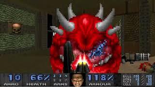 Doom Scattered Thoughts (2024) MAP01: "I'm At Entryway" UV Max Speedrun 1:55