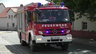 Einsatzfahrten Gemeindeübung Freiwillige Feuerwehr Zeithain 29.05.2021