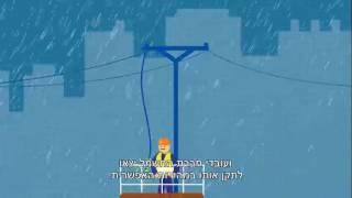 חברת החשמל: דרכי התקשרות לחברה בחורף (עברית)