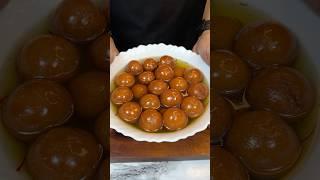Bread Gulab Jamun ASMR Cooking #shorts #food #asmr #recipe #crunchytreats #viral #cooking #trending