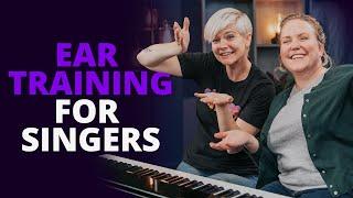 Vocal Lesson: Ear Training for SINGERS (Sing-a-long practice)