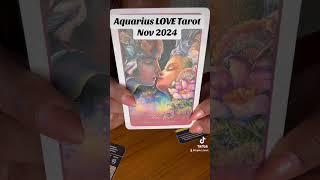 #Aquarius LOVE tarot reading for NOV 2024 Singes and relationships #aquariustarot #aquarius #tarot