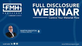 Control Your Material Flow | Full Disclosure Series | FMH Conveyors International