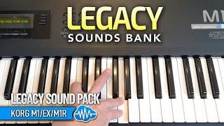 LEGACY DIGITAL EDITION | SOUND BANK | M1 LEGACY SOUND PACK | KORG M1/Ex/M1r