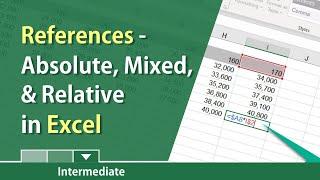 Switching between relative, absolute, and mixed references in Excel by Chris Menard