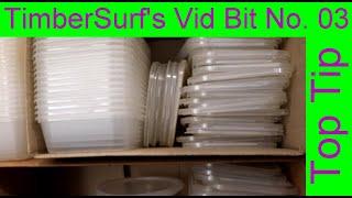 TimberSurf's Vid Bit No. 3  - Free storage containers