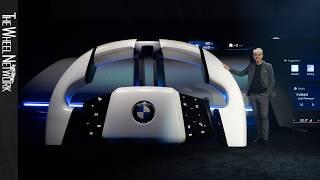 Reveal of the all-new BMW iDrive, powered by BMW Operating System X, for Neue Klasse at CES [4K]