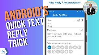 How to easily activate auto reply for text messages on Android | Kurt the CyberGuy