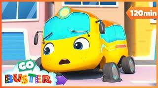  How to Swap Tires!  | Go Learn With Buster | Videos for Kids