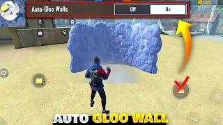 New Auto Gloo Wall Setting | Garena Free Fire