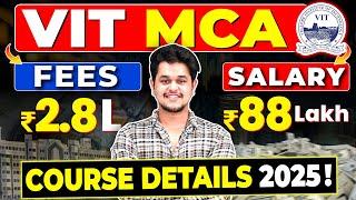 Vellore Institute MCA Course Details 2025VIT MCA Admissions 2025#mca #vit #mcaadmissions