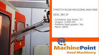 SIDEL SBO 2F Used STRETCH BLOW MOULDING MACHINE MachinePoint