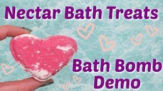 Nectar Bath Treats - Sugar Crush Bath Bomb Demo!