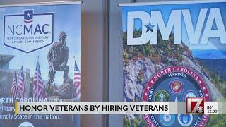 North Carolina Military Affairs Commission announces Honoring Veterans By Hiring Veterans campaign