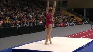 Tumbling world championships womens final 2015