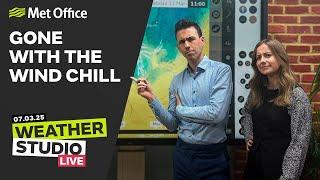 07/03/2025 - Gone with the wind chill - Weather Studio Live - Met Office UK Weather