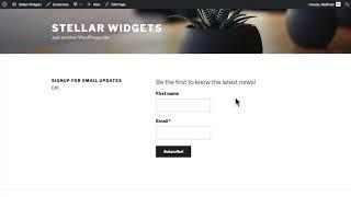 Setting up email subscription forms in WordPress for MailPoet