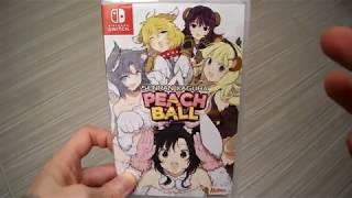 Unboxing Senran Kagura Peach Ball Nintendo Switch Lite Marvelous