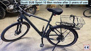 Scott SUB Sport 10 Men review after 2 years of use.  4 K