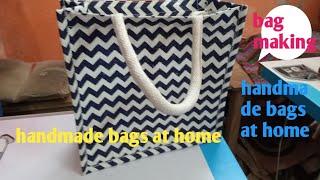 |handmade bags at home|