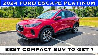 2024 Ford Escape Platinum 2.0L AWD - POV Review & Test Drive - One Of The Best Compact SUV's ?