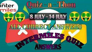 INTERMILES QUIZ ANSWERS TODAY | 8TH JULY QUIZ ANSWERS | INTERMILES QUIZ | CURRENCY QUIZ