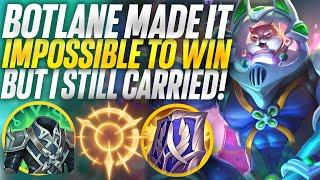 My botlane made this game almost IMPOSSIBLE! But I still carried! | Carnarius | League of Legends