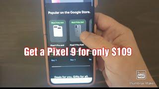 Black Friday deals are here. Get a Pixel 9 for only $109. or Samsung Z Flip 6 for $330 