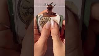 [ASMR] 스티커북으로 미니다이어리꾸미기 #쇼츠다꾸 #짧은다꾸 #빈티지다꾸 #scrapbooking #vintagejournal #decoratingdiaries