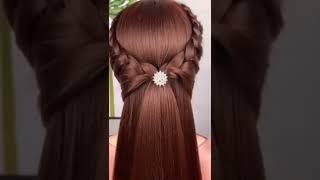 girls easy hairstyle#shorts #hairstyles