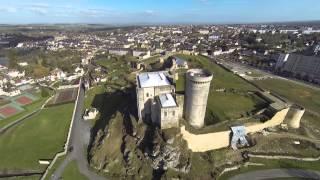 château Guillaume-le-Conquérant de Falaise par Drone-Activity.com