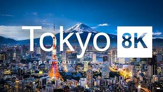 Tokyo - The World's Most Populous Metropolis | 8K Video ULTRA-HD