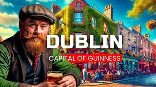  Dublin, IRELAND 4K Walking Tour in The Capital Of PUBS!