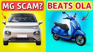 bajaj beats ola again | MG WINDSOR EV SCAM | hyundai solid state battery | EVTALKS#424