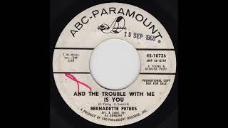 Bernadette Peters - And The Trouble With Me Is You