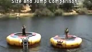 JimSwim.com Compares Water Trampolines to Bouncers