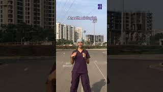 How doctors walk in Knya scrubs #NEET #MBBS #residents