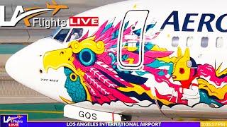 LAX LIVE:  LAX Plane Spotting | LOS ANGELES INTERNATIONAL AIRPORT