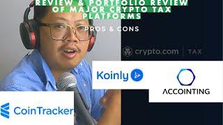 REVIEW OF CRYPTO TAX SOFTWARE: KOINLY, ACCOINTING, COINTRACKER.IO, & CRYPTO.COM