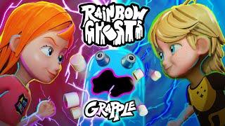 RAiNBOW GHOST GRAPPLE!! Can you SURViVE our NEW FORTNiTE game?? A for Adley & G for GAMiNG in UEFN 