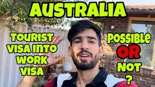 Australia tourist into work visa update 2024 || #subclass600 #immigration #visa