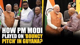 How PM Narendra Modi played on ‘bouncy pitch’ as he interacts with cricket legends in Guyana