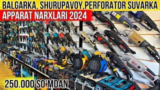 BALGARKA,SHURUPAVOY,PERFORATOR,SUVARKA APPARAT NARXLARI 2024 YIL.OPTOM JOYIDAN️993638787