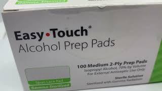 EasyTouch Alcohol Preppads Cheappinz